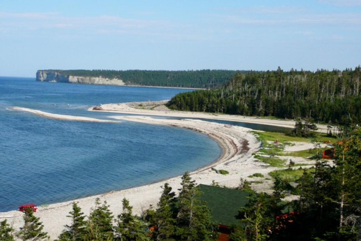 Anticosti island and Port-Menier