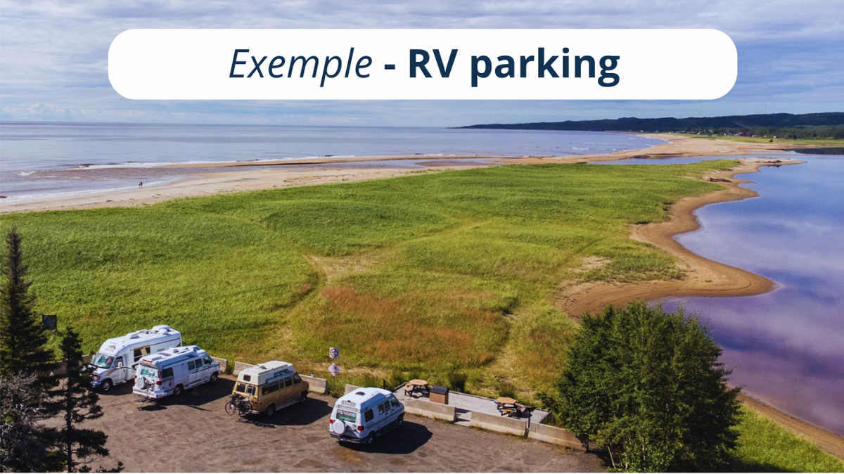 Stationner votre VR - Van Life Côte-Nord