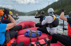 5 days river expédition in kayak/canot/raft on the lower Magpie river